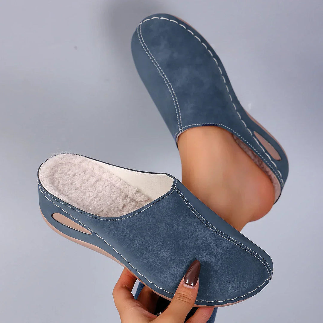 Rosie - Chaussons orthopediques Bleu - Meralie Boutique