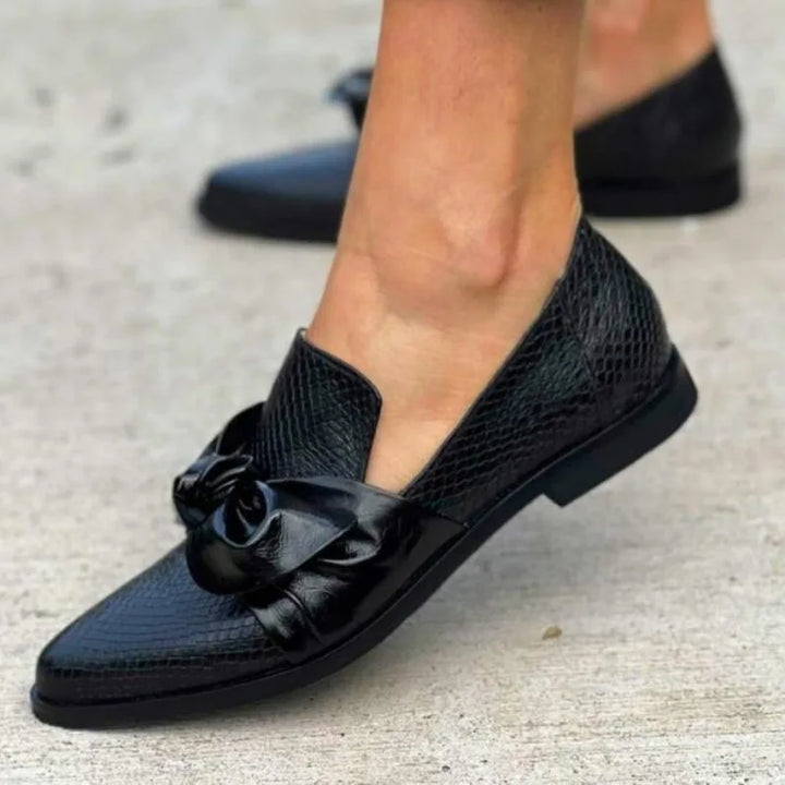 Adèle™ | Chaussures Plates en Cuir Véritable