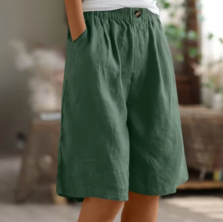 Zyla – Shorts en lin décontractés