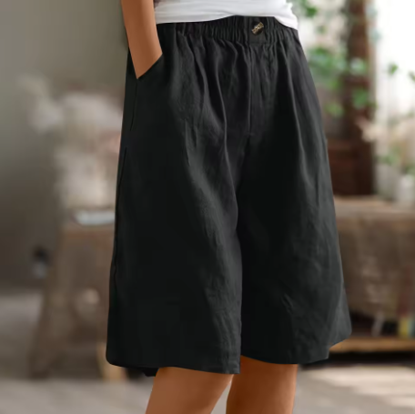 Zyla – Shorts en lin décontractés