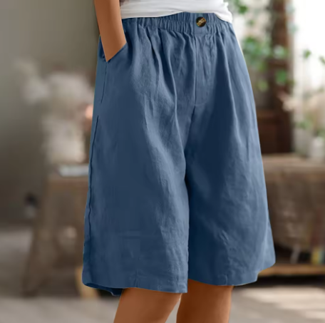 Zyla – Shorts en lin décontractés