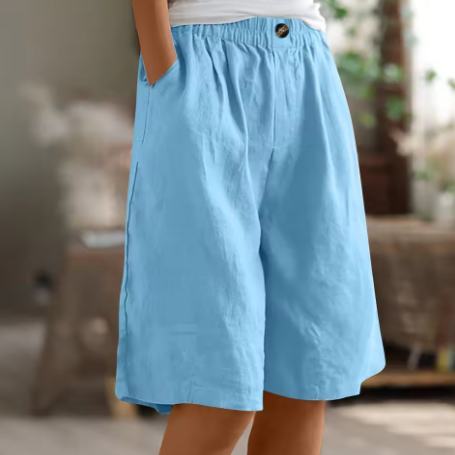 Zyla – Shorts en lin décontractés