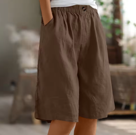 Zyla – Shorts en lin décontractés