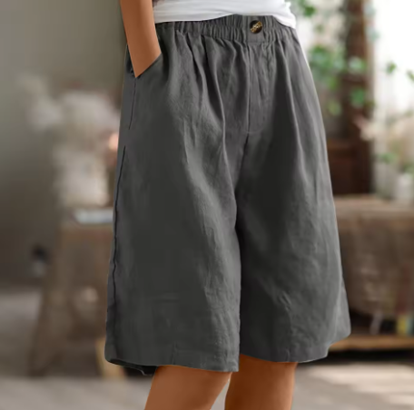 Zyla – Shorts en lin décontractés