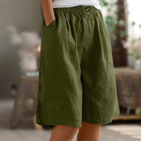 Zyla – Shorts en lin décontractés