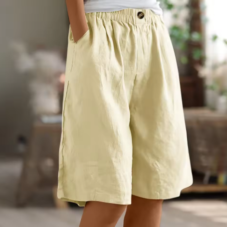 Zyla – Shorts en lin décontractés