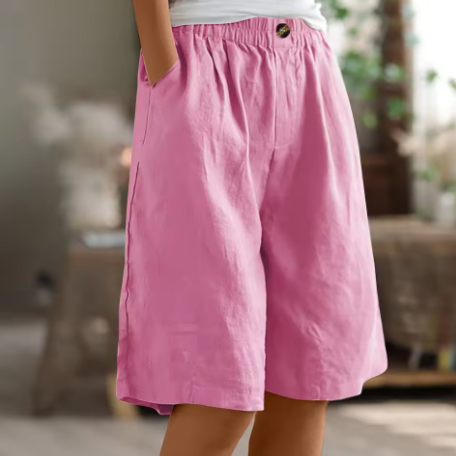 Zyla – Shorts en lin décontractés