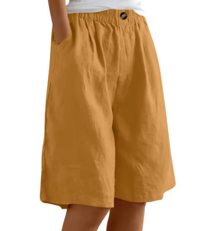 Zyla – Shorts en lin décontractés