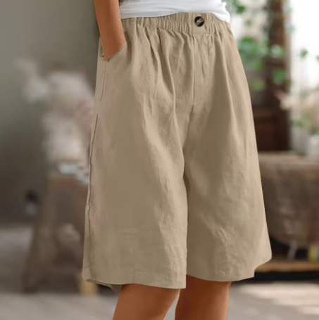 Zyla – Shorts en lin décontractés
