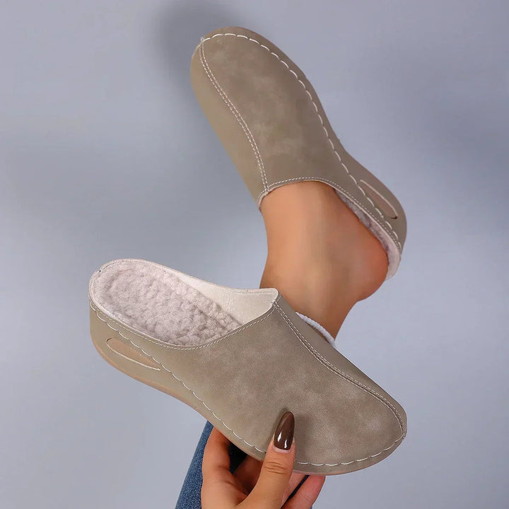 Rosie - Chaussons orthopediques Marron - Meralie Boutique