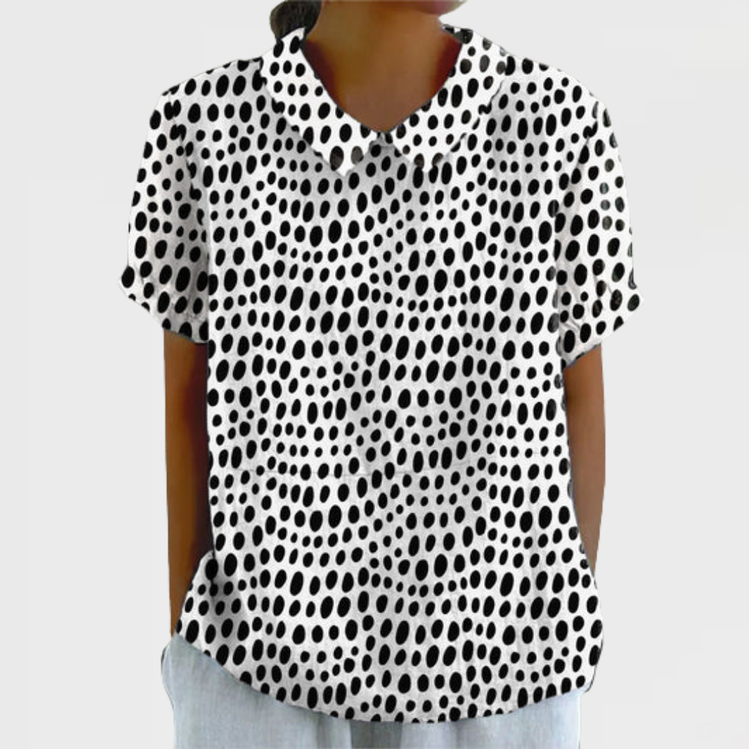 Lily | Chemise à Imprimé Pois