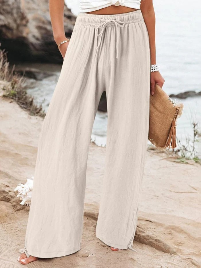 Pantalons larges décontractés pour femmes