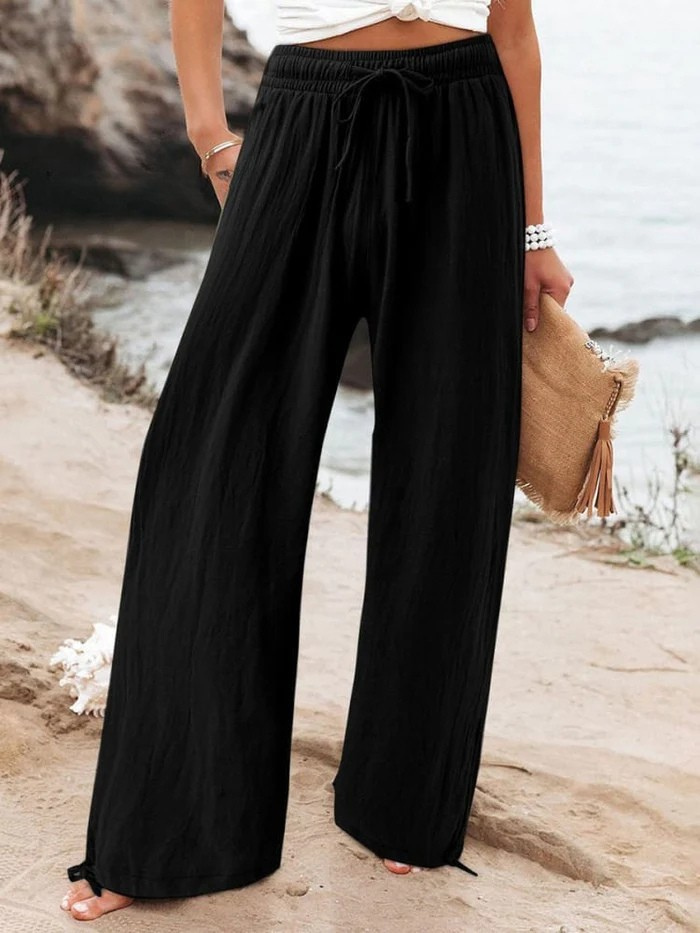 Pantalons larges décontractés pour femmes