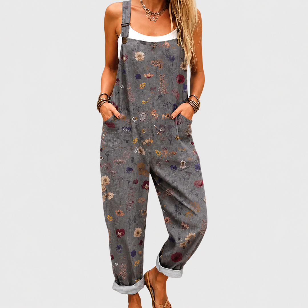 Romane - Combinaison imprimée estivale - Meralie Boutique