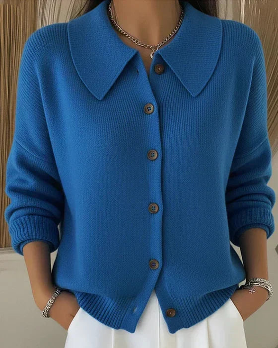 Bérénice™ | Cardigan Classique en Laine