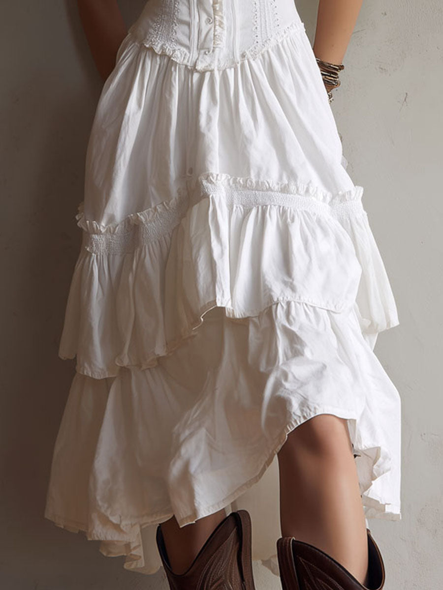 ELARA | ROBE MIDI CORSET BOHO