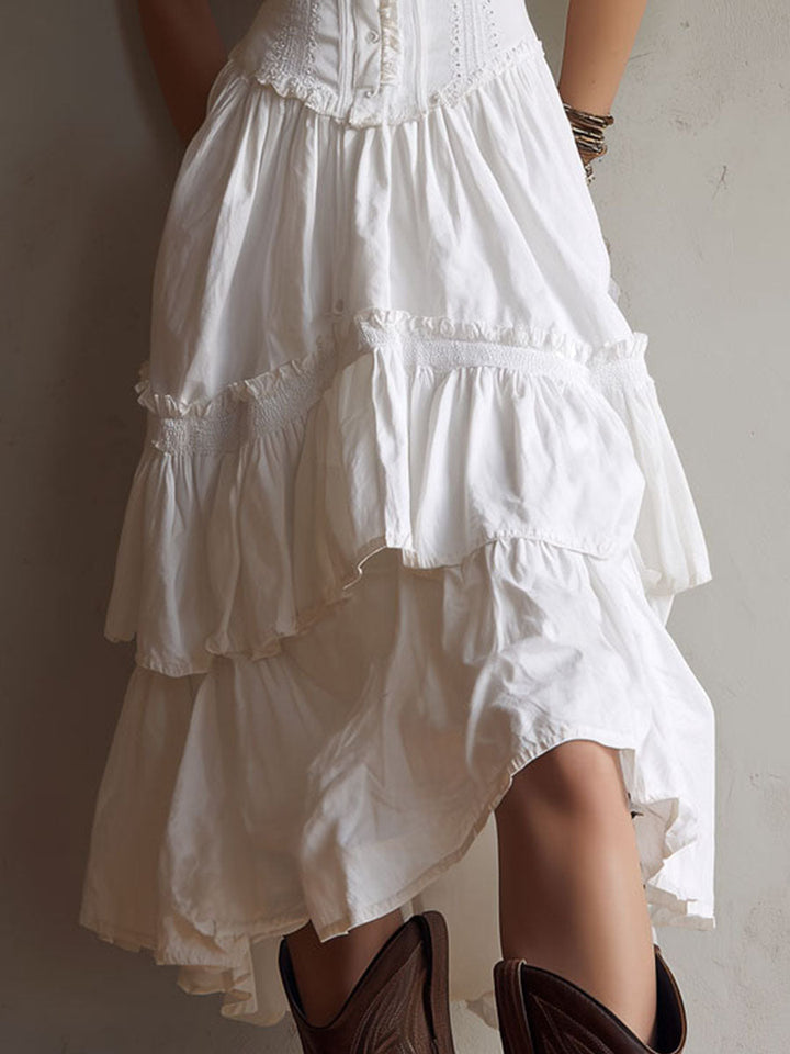 ELARA | ROBE MIDI CORSET BOHO