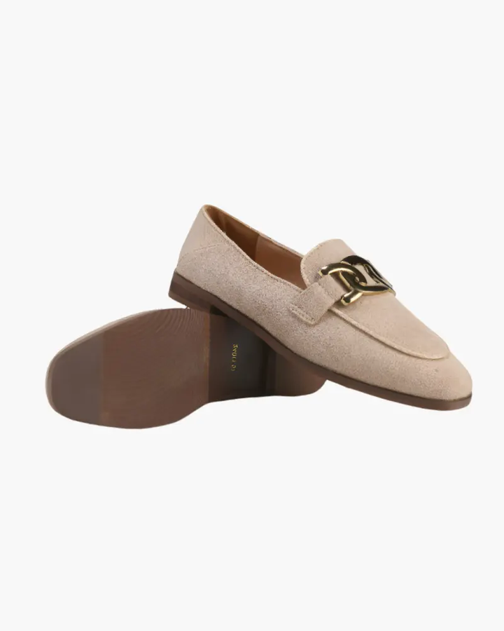 Mocassins Duchesse en daim