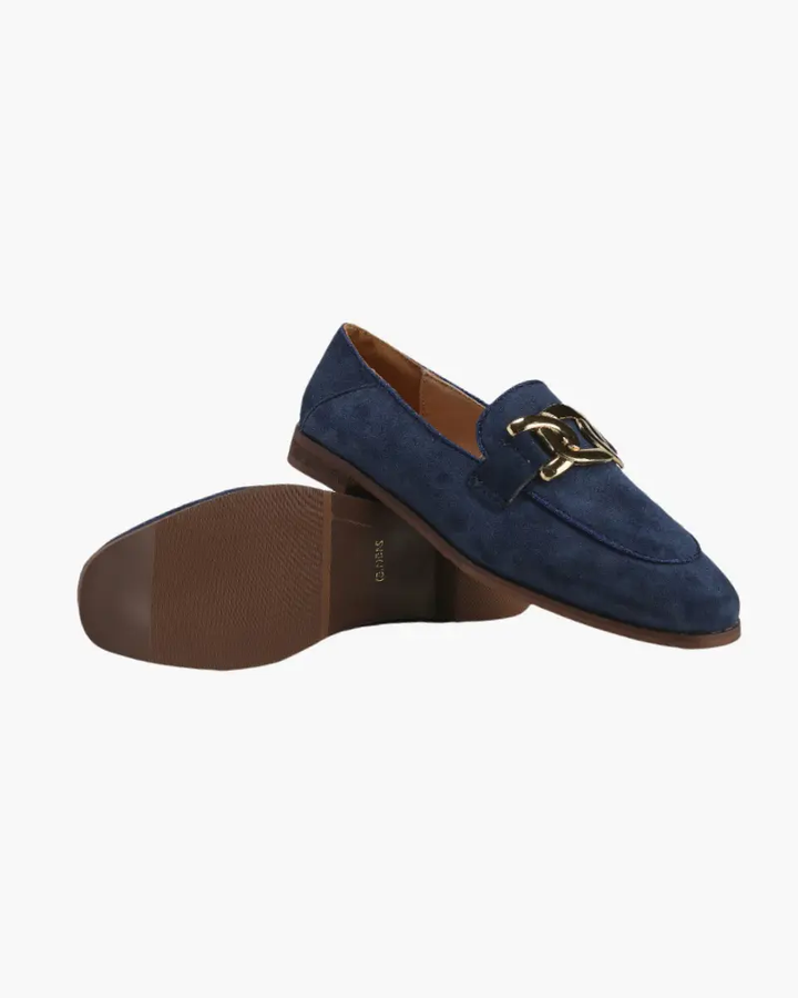 Mocassins Duchesse en daim