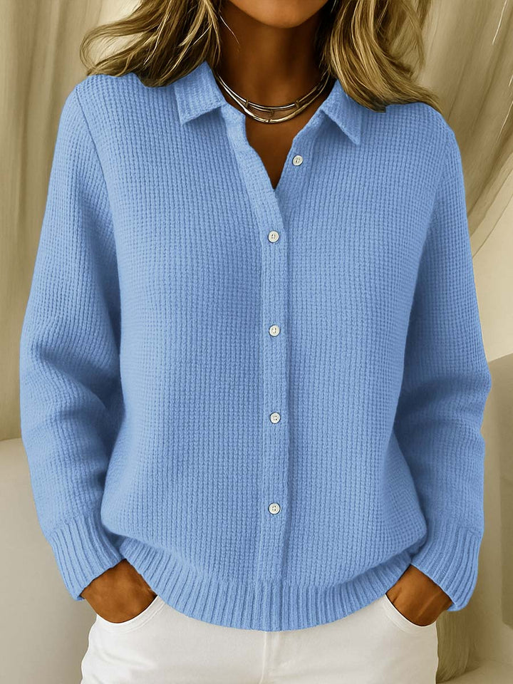 Océane™ | Cardigan Élégant en Laine