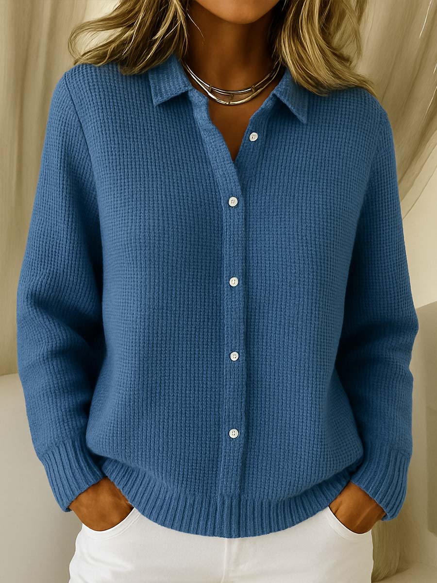 Océane™ | Cardigan Élégant en Laine