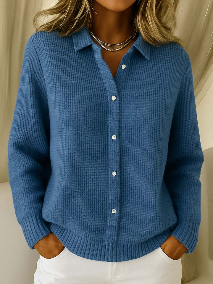 Océane™ | Cardigan Élégant en Laine