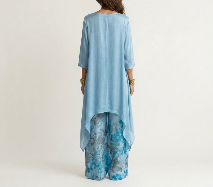 Ensemble deux pièces asymétrique