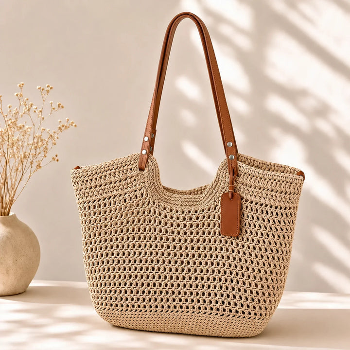 Clare | Le Sac Tote en Crochet Tissé à la Main