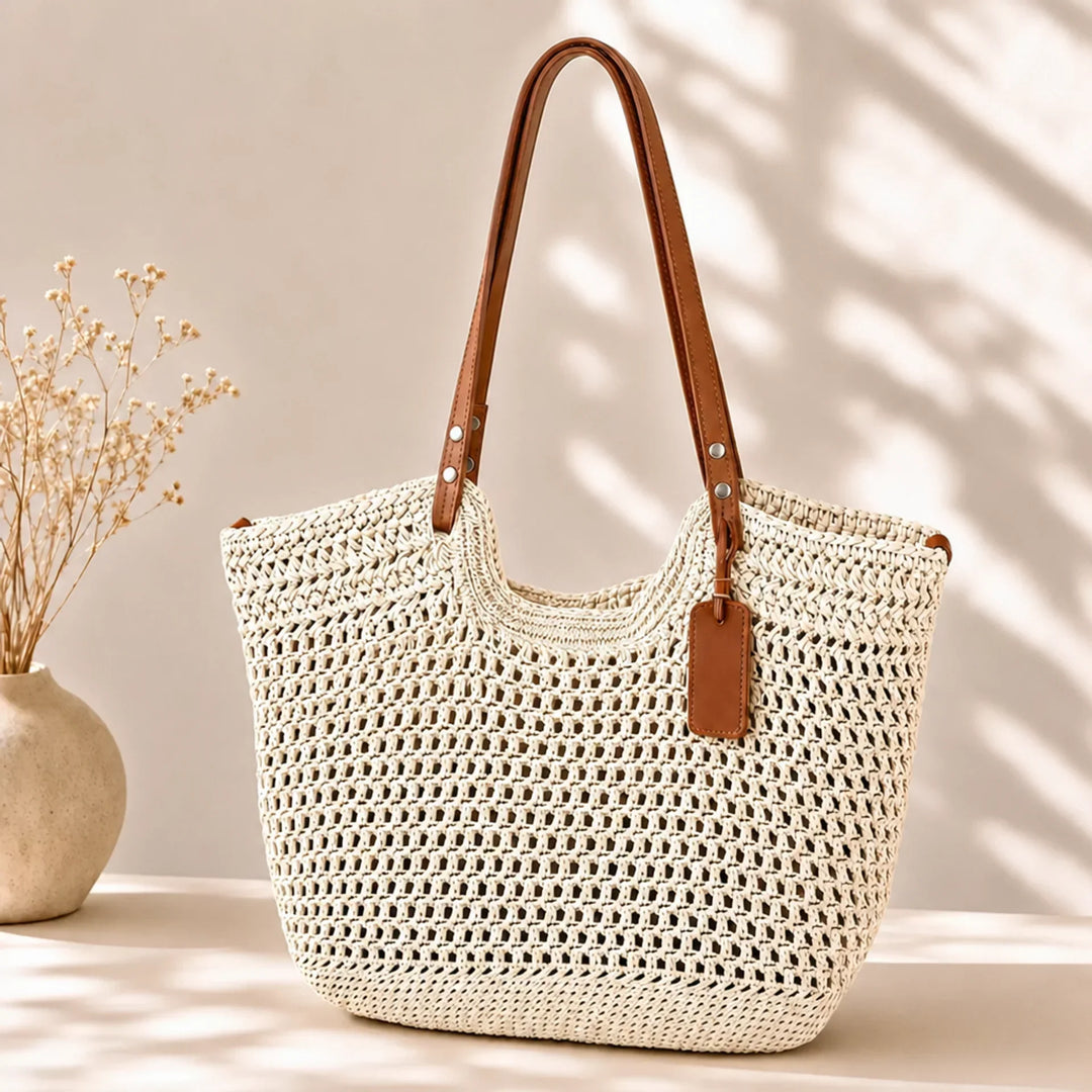 Clare | Le Sac Tote en Crochet Tissé à la Main