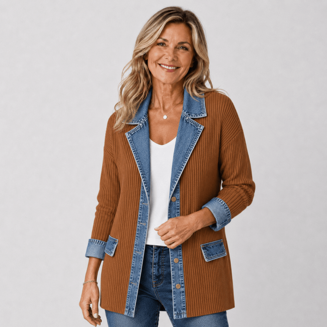 Liv™ | Veste en Denim Détendue