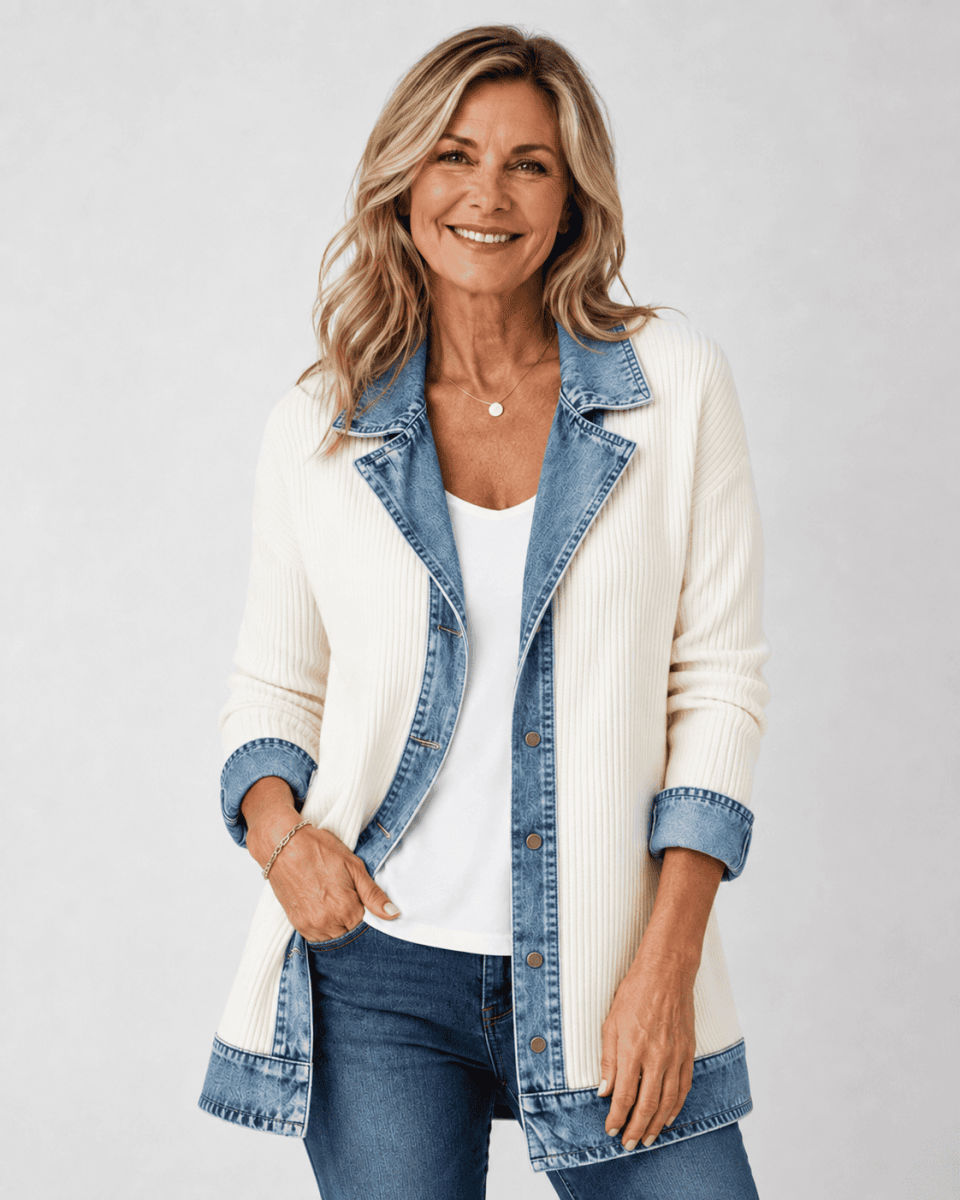 Liv™ | Veste en Denim Détendue