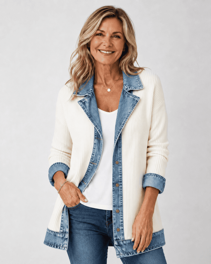 Liv™ | Veste en Denim Détendue