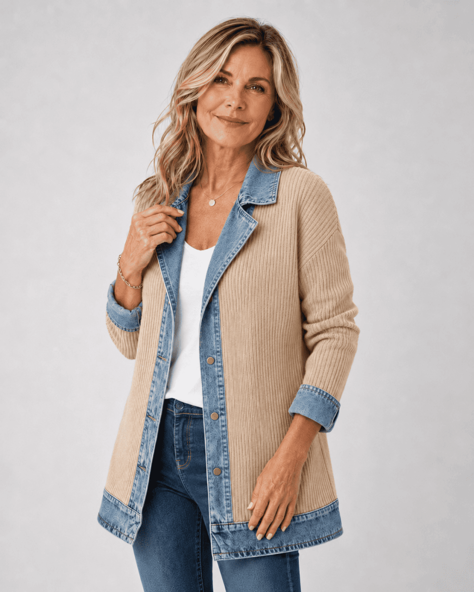 Liv™ | Veste en Denim Détendue