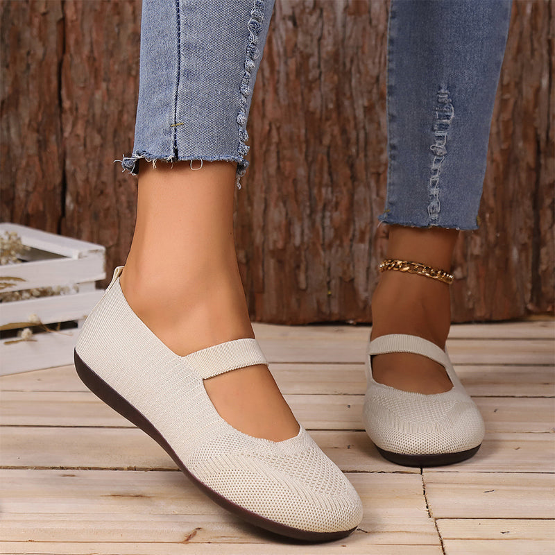 Ballerines en maille respirante