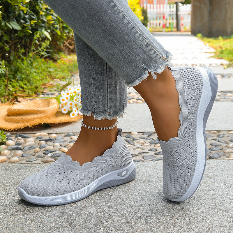 Lisa chaussures de marche légères et respirantes - Gris