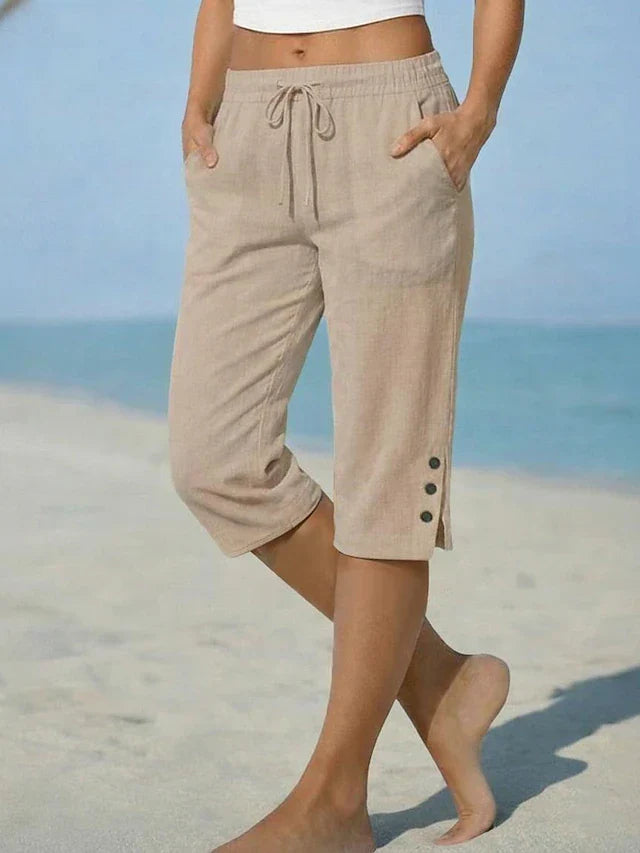 DELPHIA™ | PANTALONS CAPRI LONGUEUR MOLLET